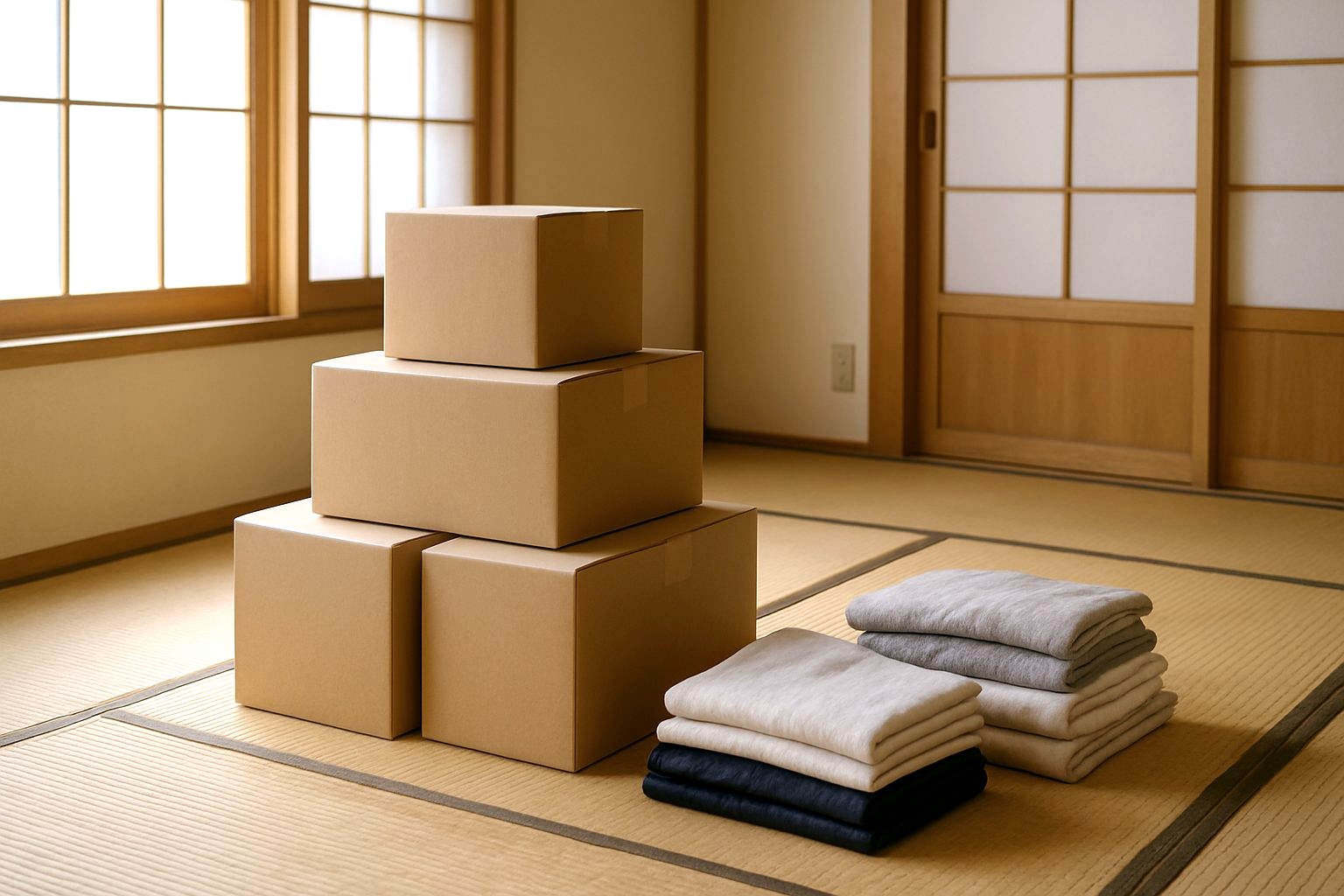 遺品整理の様子